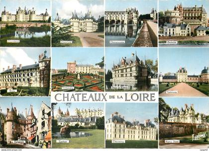 CPM Les Merveilles du Val de Loire Ses chateau