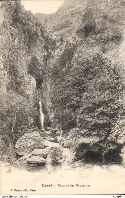CPA Ceret Cascade Des Baoussous