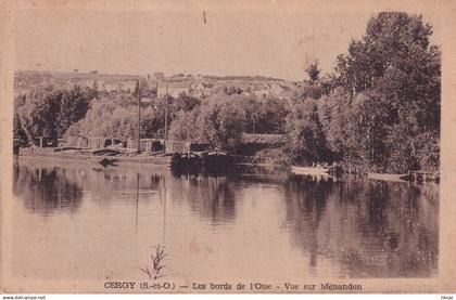 CERGY PONTOISE(BATEAU DE PENICHE)