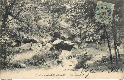CPA Cernay la Ville S et O Les Cascades