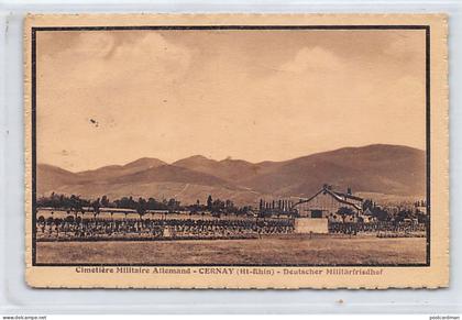 France - Cernay (68) Cimetière Militaire Allemand - Deutscher Militärfriedhof