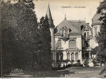 CPA Chagny Le Chateau