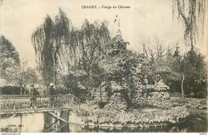 CPA Chagny Vierge du Chateau