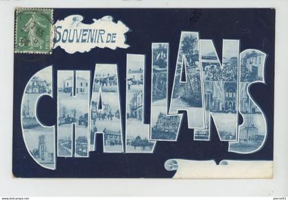 CHALLANS - Jolie carte vues multiples " Souvenir de CHALLANS "
