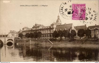 Chalon sur Saone - L'Hopital - CPA