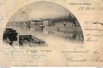 Chalon sur Saone - Les Quais