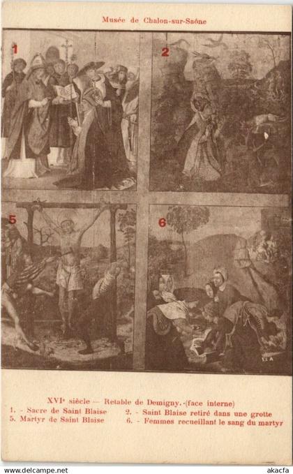 CPA CHALON-sur-SAONE Musee de Chalon-sur-Saone - Scenes (1190438)