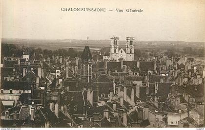 CPA Chalon sur Saone Vue generale