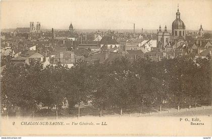 CPA Chalon sur Saone Vue Generale