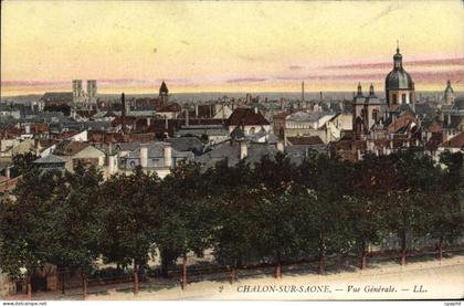 CPA Chalon sur Saone Vue Generale
