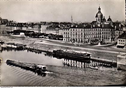 CPSM Chalon sur Saone Saone et Loire La Saone et les quais