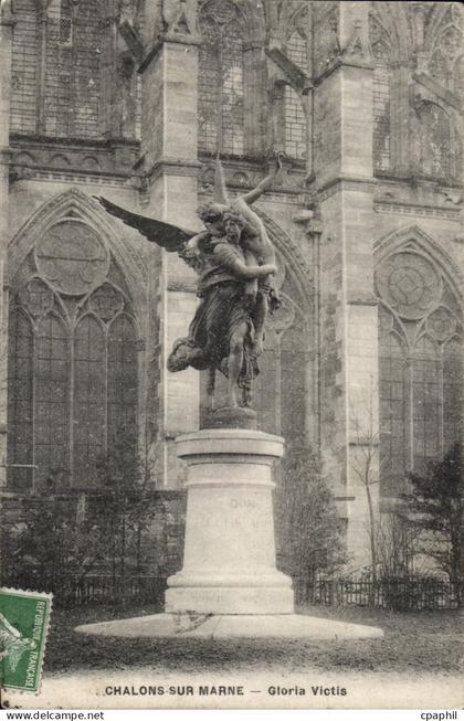 Chalons sur marne CPA Gloria Victis