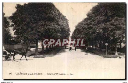 CPA Chalons sur Marne Cours d ormesson