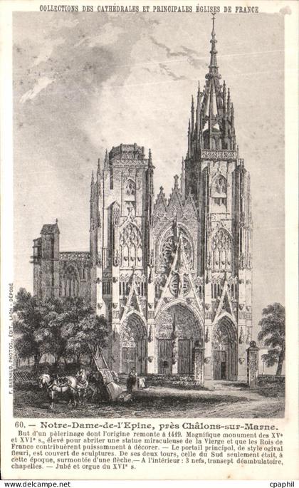 CPA Notre Dame De l'Epine Pres Chalons Sur Marne