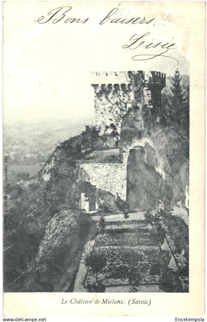 CPA Carte Postale  France Saint-Pierre-d’Albigny Château de Miolans 1901  VM92625