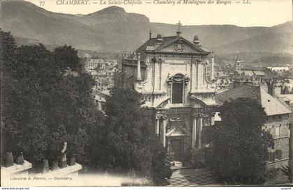 CPA Chambery La Sainte Chapelle Chambery et montagnes des Bauges