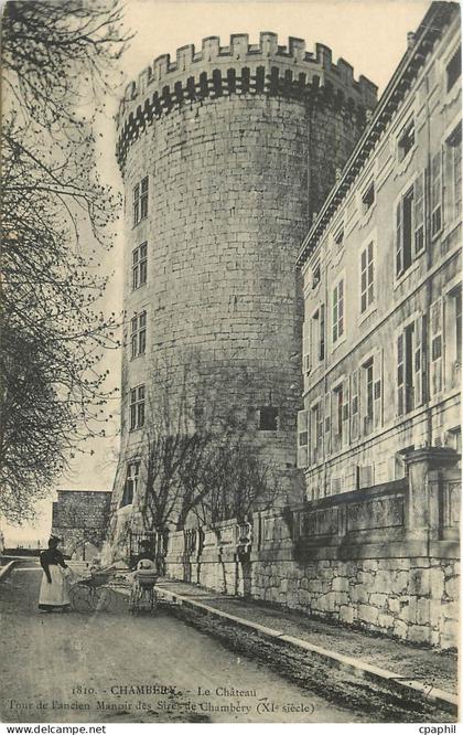 CPA Chambery Le Chateau