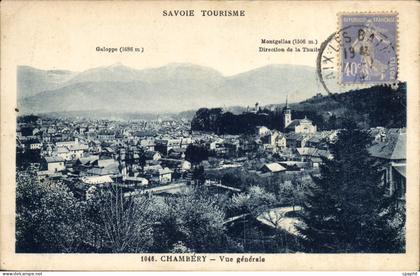 CPA Chambery Vue Generale