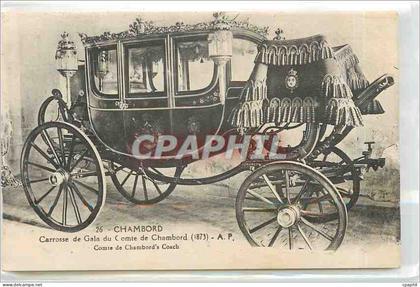 CPA Chambord Carrosse de Gala du Comte de Chambord 1873 Comte de Chambord's Coach