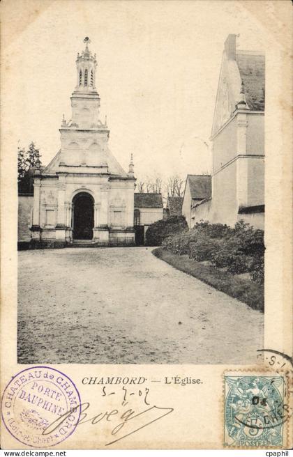 CPA Chambord L'Eglise