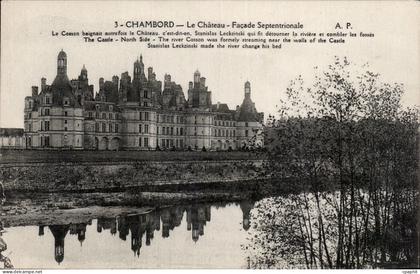 CPA Chambord Le chateau