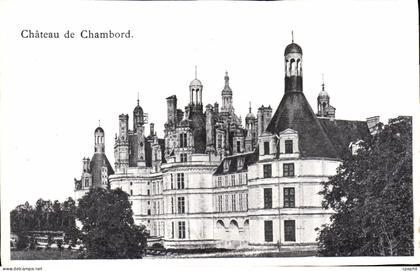 CPA Chateau de Chambord