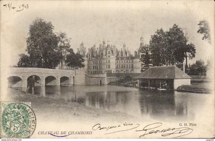 CPA Chateau De Chambord
