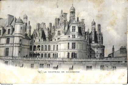 CPA Le Chateau de Chambord