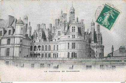 CPA Le Chateau de Chambord
