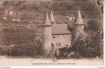 30 - CHAMBORIGAUD - Château de Montjoye