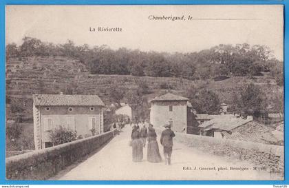 CPA GARD (30) - CHAMBORIGAUD - LA RIVIERETTE