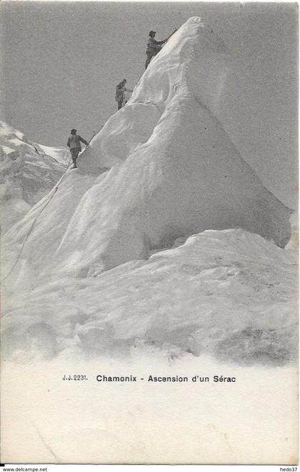 Chamonix - Ascension d'un Sérac