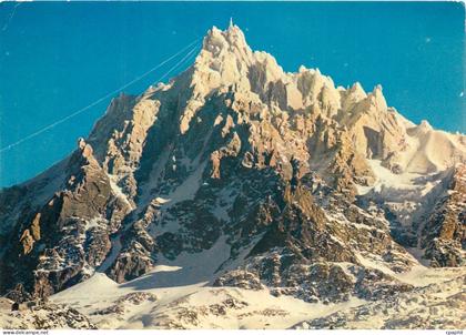 CPSM Chamonix Mont Blanc Feerie Blanche sur l'Aiguille du Midi (3842 m)