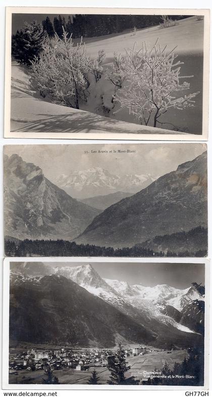 LOT 3 CPA dont CHAMONIX