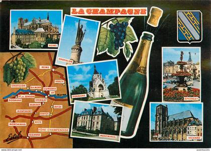 CPSM Le Champagne-Multivues    L1040