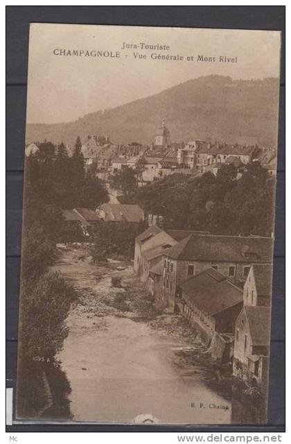 39 - Champagnole - Vue Générale et Mont Rivel