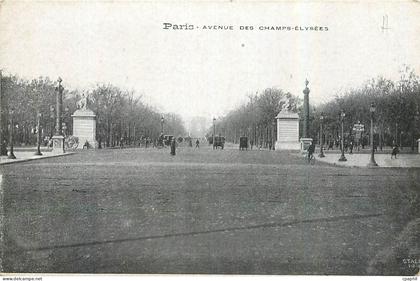CPA Paris Avenue des Champs Elysees