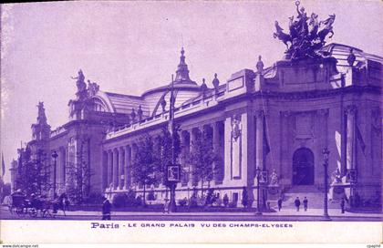 CPA Paris Le Grand Palais vu des Champs Elysees