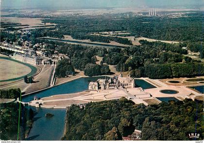 CPM Chantilly (Oise) Vue Aerienne