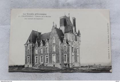 Chantonnay, château de la Mouhée, Vendée 85