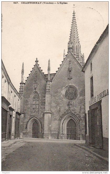 Chantonnay : l'église