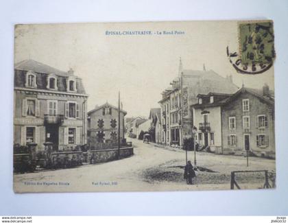 2023 - 3757  EPINAL-CHANTRAINE  (Vosges)  :  Le ROND-POINT    XXX