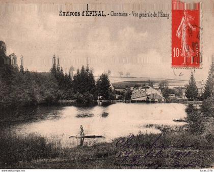 88 / ENVIRONS D EPINAL / CHANTRAINE / VUE GENERALE DE L ETANG