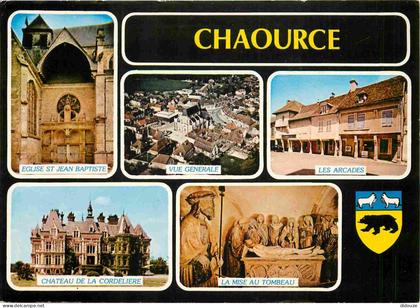10 - Chaource - Multivues - Blasons - CPM - Voir Scans Recto-Verso