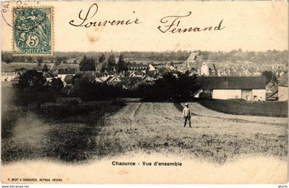 CPA CHAOURCE Vue d'ensemble Aube (100911)