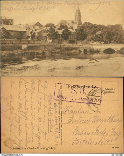 Charleville-Mézières Charleville-Mézières Stadtansichten 1915