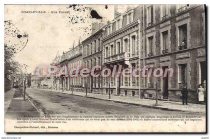 CPA Charleville Rue Forest