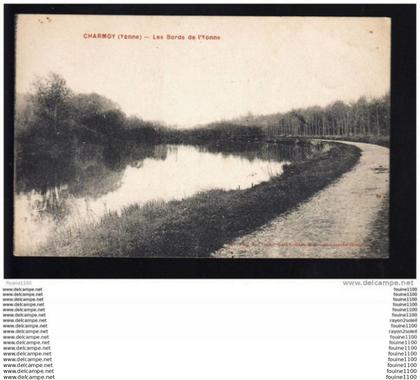 carte de charmoy  ( peu courante )  ( recto verso )