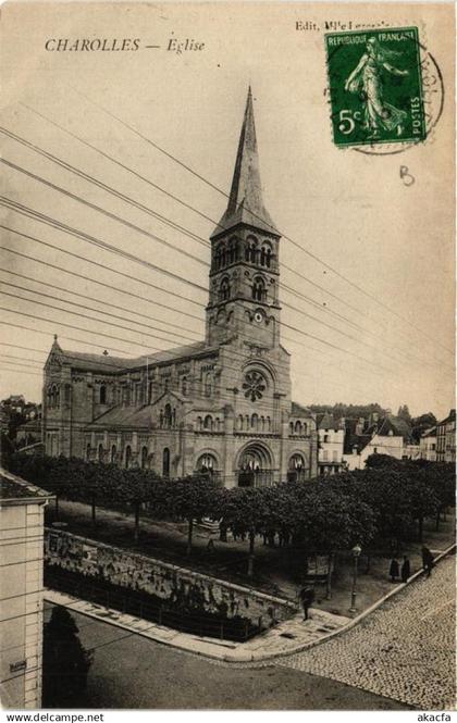 CPA CHAROLLES Église (649530)
