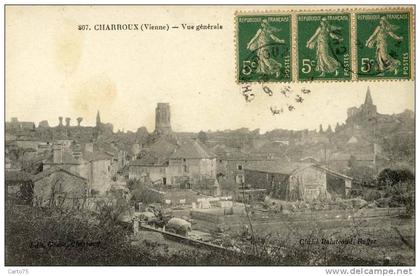 CHARROUX 86 - Vue générale